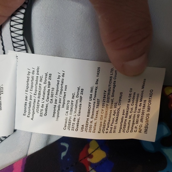 NWT Joseph Ribkoff Print Dress With Mesh 3/4 Sleeves Bright Dress, Size 10 - Picture 15 of 17